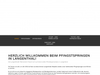 pfingstspringen.ch Webseite Vorschau