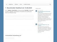 baumholder-stadtlauf.de Webseite Vorschau