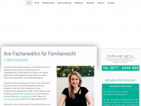 familienrecht-bad-kreuznach.de Webseite Vorschau