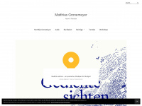 matthias-gronemeyer.de Webseite Vorschau