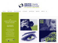 cs-creative-services.ch Webseite Vorschau