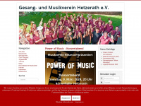 gmv-hetzerath.de Webseite Vorschau