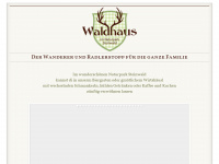 waldhaus-steinwald.de Webseite Vorschau