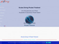 scubadiving-phuket.com Webseite Vorschau