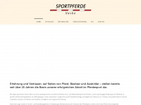 sportpferde-vaske.com Webseite Vorschau