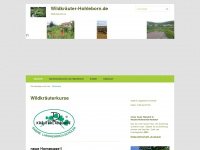 wildkraeuter-hohleborn.de Webseite Vorschau