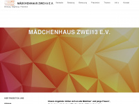 maedchenhaus-zwei13.de Webseite Vorschau