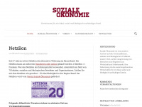 sozialeoekonomie.org Webseite Vorschau