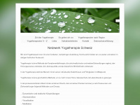yogatherapeuten.ch Webseite Vorschau