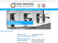 shk-innung-btf-wb.de Webseite Vorschau