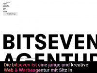 bitseven.de Webseite Vorschau