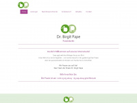 dr-birgit-pape.de Webseite Vorschau