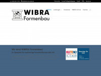wibraformenbau.de Webseite Vorschau