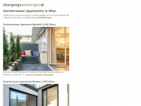 dachterrassen-apartments.at Webseite Vorschau