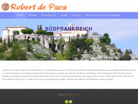 robert-de-paca.com Webseite Vorschau