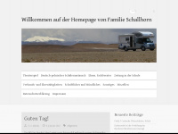 schallhorn.com Webseite Vorschau