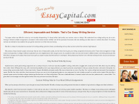 essay-capital.com Webseite Vorschau