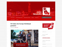 jusosneukoelln.de Webseite Vorschau