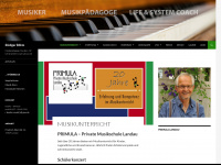 ruedigerboehm-musik.de Webseite Vorschau
