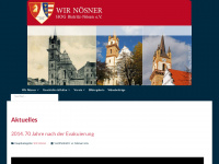 wir-noesner.de Webseite Vorschau
