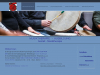 musiktherapie.city Webseite Vorschau