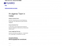 india-team.de Webseite Vorschau
