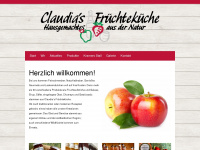 fruechtekueche.net Webseite Vorschau