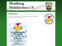 musikzug-holzkirchen.de Webseite Vorschau