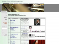 zürich-klavierunterricht.ch Webseite Vorschau