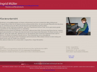 ingridmueller.ch Webseite Vorschau