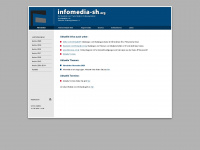 infomedia-sh.org Webseite Vorschau