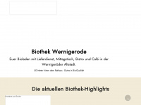 biothek-wr.de Webseite Vorschau
