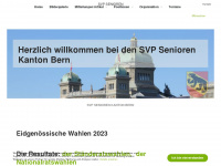 svp-senioren.ch Webseite Vorschau