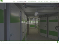 box-selfstorage.de Webseite Vorschau