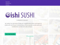 oishisushi.de Webseite Vorschau
