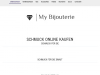 mybijouterie.ch Webseite Vorschau
