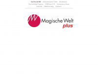 magischewelt-plus.de Webseite Vorschau