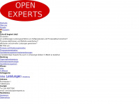 openexperts.eu Webseite Vorschau