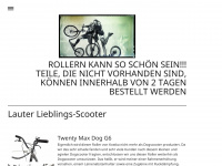 dogscooter-erdmann-shop.de Webseite Vorschau