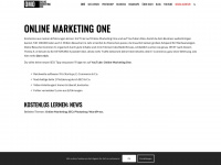 onlinemarketing.one Webseite Vorschau