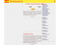 dizionario-spagnolo.com Webseite Vorschau