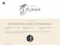 isabeljuestrich.ch Webseite Vorschau