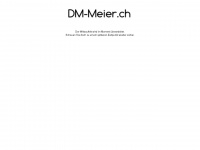dm-meier.ch Webseite Vorschau