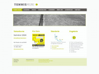 tennismuri.ch Webseite Vorschau