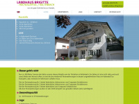 landhaus-brigitte.at Webseite Vorschau