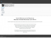 akkordeonorchester-monschau.de Webseite Vorschau