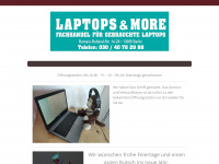 more-laptops.de Webseite Vorschau