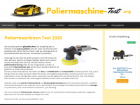 poliermaschine-test.org Webseite Vorschau
