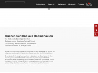 kuechen-schilling.com Webseite Vorschau