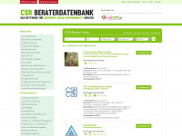 csr-beraterdatenbank.de Webseite Vorschau
